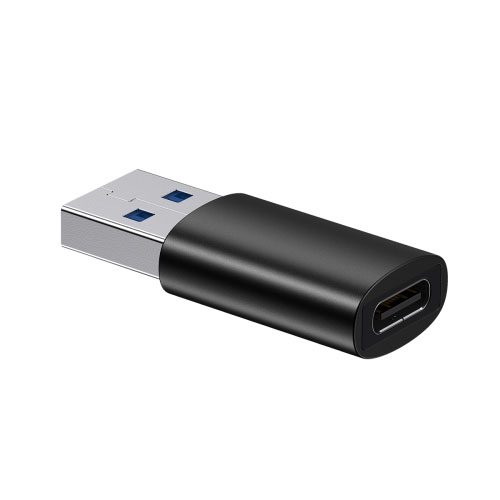 Baseus ZJJQ000101 Ingenuity Series Mini OTG Adaptor USB 3.1 to Type-C Black - product image