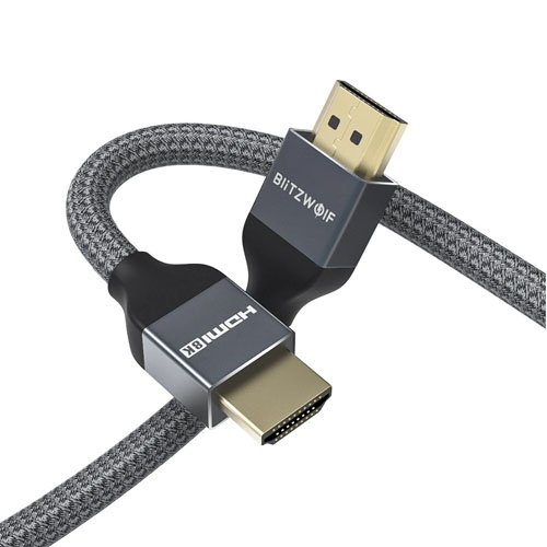 BlitzWolf BW-HDC5 8K 48Gbps HDMI to HDMI Cable 1m/2m/3m - product image