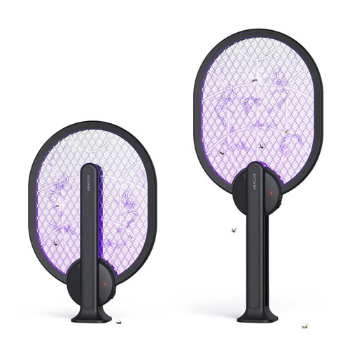 BlitzWolf BW-MLT3 Telescopic Bug Zapper Racket with Handheld &amp; Standing - product image