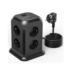 BlitzWolf BW-PC3 2500W 8-Port Power Strip Socket