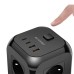 BlitzWolf BW-PC3 2500W 8-Port Power Strip Socket USB Charger thumbnail image 3
