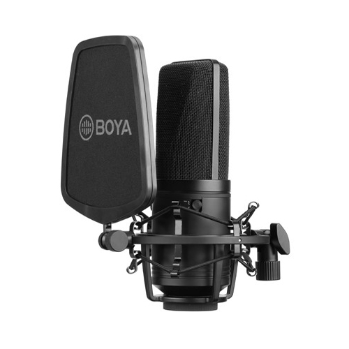 Boya BY-M1000 Multi-Pattern Large Diaphragm Condenser Microphone - product image