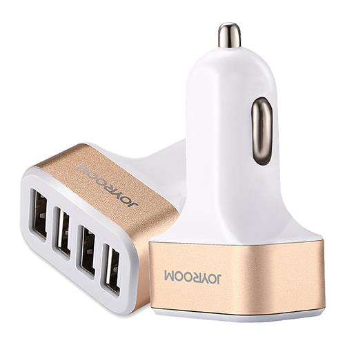 JOYROOM C-M401 Smart Car Charger 5V 4.2A USB Universal Four USB Ports Quick Charger - product image