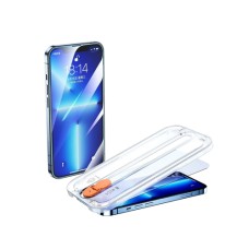 JOYROOM HD Tempered Glass Screen Protector with Tray for iPhone 13/ 13 Pro-2 Pack