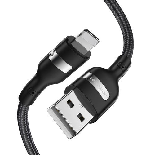 JOYROOM S-1230N7 2.4A Starlight Series USB To 8 Pin Nylon Braid Data Cable - product image