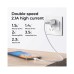 JOYROOM Single Port USB Plug Mini Wall Charger Plug 2.1A (US/EU/UK) thumbnail image 3