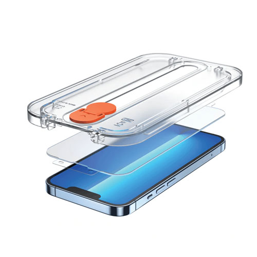 Joyroom HD Tempered Glass Screen Protector with Tray for iPhone 12/ 12 Pro-2 Pack - product image