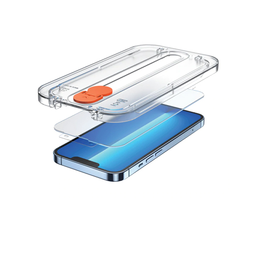 Joyroom HD Tempered Glass Screen Protector with Tray for iPhone 13/ 13 Pro-1 Pack - product image