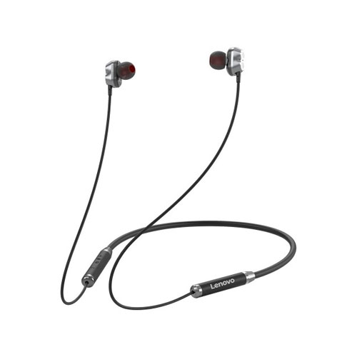 Lenovo HE08 Neckband Dual Dynamic Bluetooth Earphone - product image