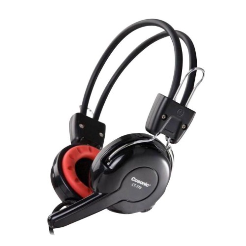 Stereo CT-779 Headphone - Red &amp; Black - product image