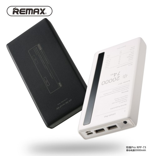 REMAX  20000mAh Power Bank With LED Light - product image