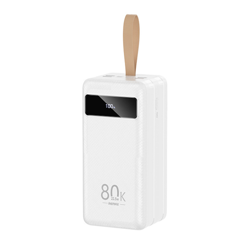REMAX RPP-291 80000mAh CHINEN SERIES PD 20W + QC 22.5W FAST CHARGING POWER BANK WITH LED LIGHT - product image