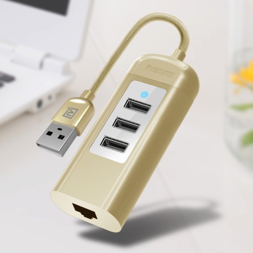 REMAX RU-U4 USB CHARGER CATI 2.0 3USB HUB - product image