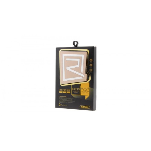 REMAX RU-U7 USB CHARGER 3 PORTS 3.0 HUB + CARD READER - product image