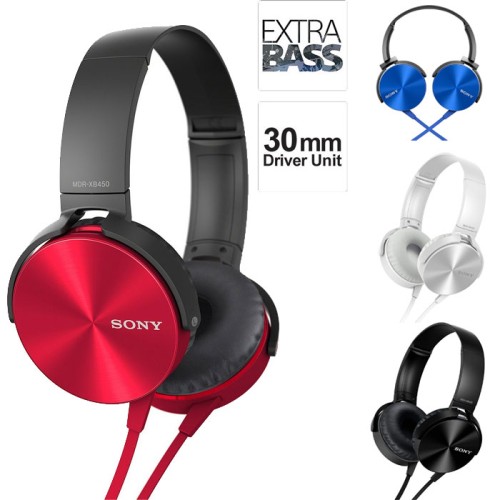 SONY MDR-XB450 Bass Headphone Over The Ear Extra - product image