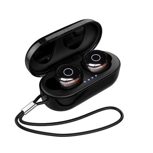 Ovevo Q65 HiFi TWS bluetooth 5.0 Earphone Graphene Diaphragm Smart Touch Auto Pairing Bilateral Call IPX7 Waterproof Headphone - product image