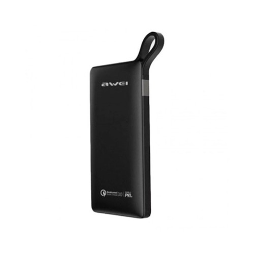 AWEI P43K POWER BANK 10000 MAH FAST WITH CABLE - product image