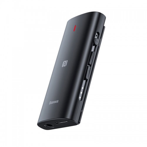 Baseus BA03 Wireless Bluetooth audio adapter APT-X NFC mini jack reciver black (NGBA03-01) - product image