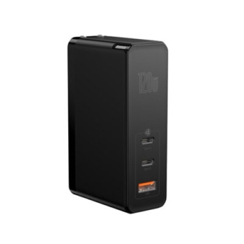 Baseus CCGAN-K01 2 in 1 120W 2 Type-C + USB Ports With 100w Type-C to Type-C Cable
