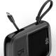 Baseus Qpow Power Bank Digital Display 10000mAh Type-C/Lightning