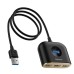 Baseus Square Round 4 in 1 Type A USB Hub Adapter thumbnail image 1