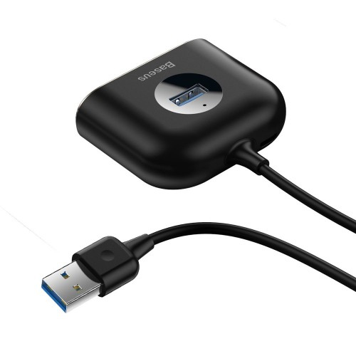 Baseus Square Round 4 in 1 Type A USB Hub Adapter - product image