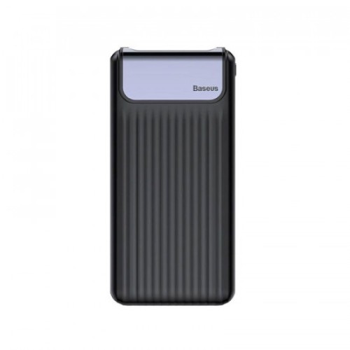 Baseus PPYZ-C01 Thin QC3.0 M+T Dual Input Digital Display Power Bank 10000mAh Black - product image