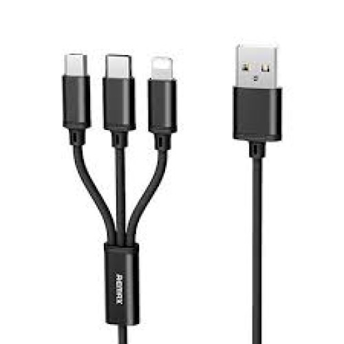 Remax Gition RC-131th 3 in 1 USB Cable Mobile Phone charging data cable - product image