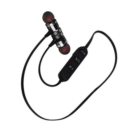 Magnetic Wireless Metal Sports Bluetooth Headset - product image