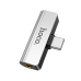 HOCO LS26 Type-C Male to Female + 3.5mm Female Audio Converter Charging Adapter thumbnail image 2