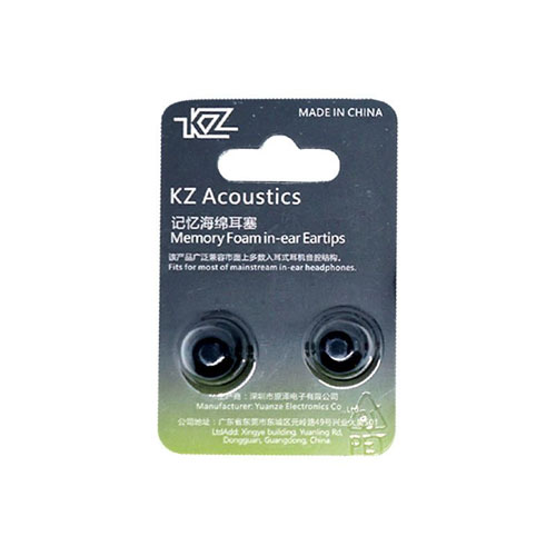 KZ 1 Pair M Size Replacement Foam Eartips - product image
