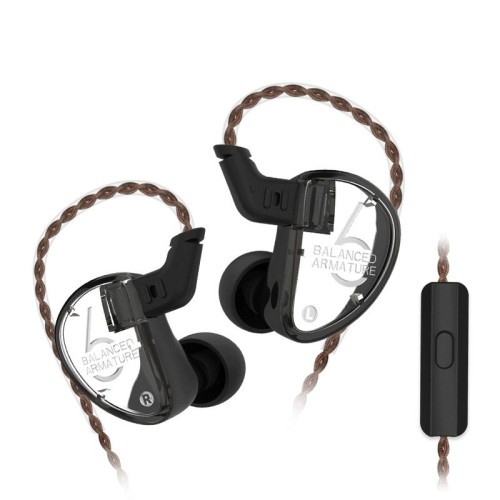KZ AS06 3BA Driver Unit in-Ear Earphones - product image