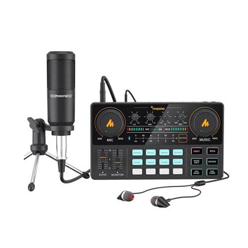 Maono Maonocaster Lite AU-AM200-S1 Portable All-In-One Podcast Production Studio - product image