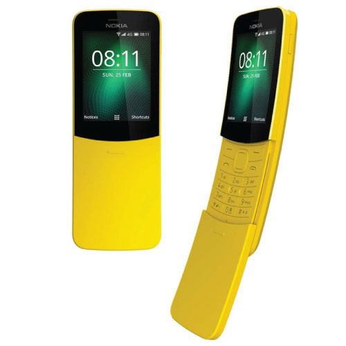 Nokia 8110 4G Dual SIM Mobile Phone - product image