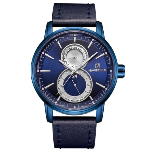 NAVIFORCE 3005 Leather Strap Watch - product image