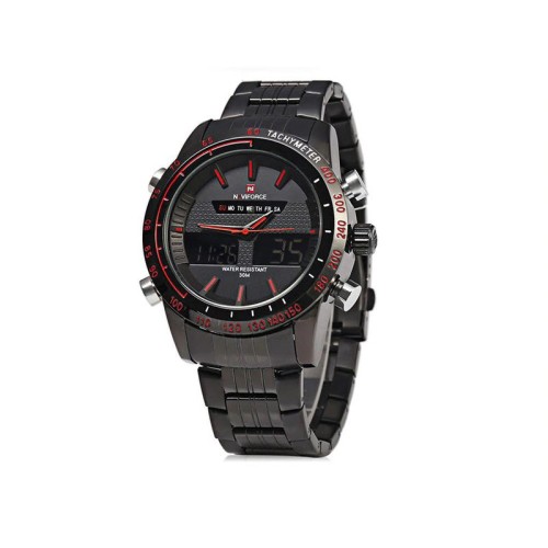 NAVIFORCE NF9024 Military Dual Display Wrist Watch for Men - product image