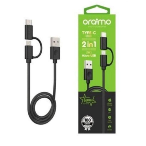 Oraimo OCD-D102 USB Cable 2 in 1 Micro - product image