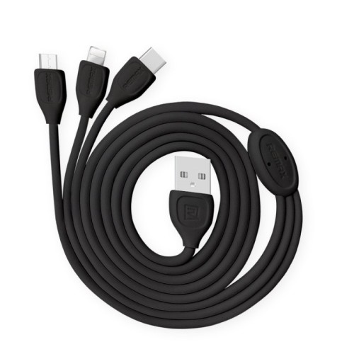 REMAX RC-050TH DATA CABLE 3 IN 1 LIGHTNING TYPE-C MICRO LESU - product image