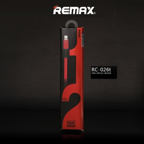 REMAX RC-026T DATA CABLE SHADOW MAGNET 2IN1 - product image