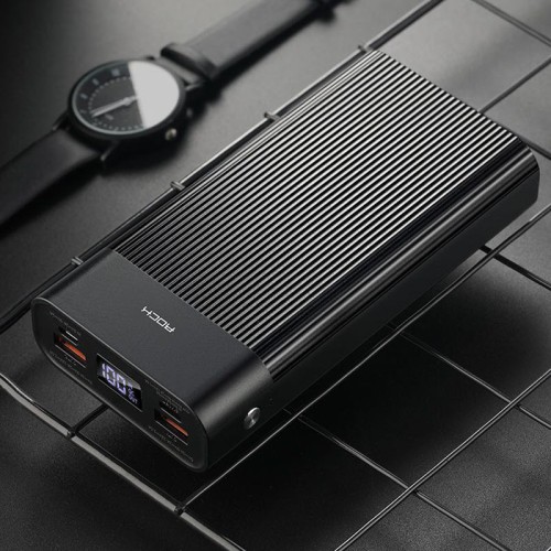 ROCK P82 PD Power Bank 20000mAh with Digital Display - product image