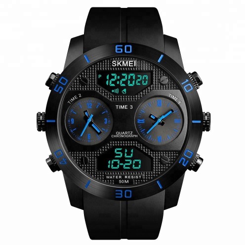 Skmei 1355 Waterproof Chronograph Digital Analog Watch - product image