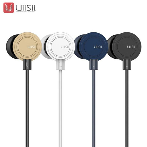 UiiSii HM13 Wired Half In-Ear Deep Bass Earphones With Mic - product image