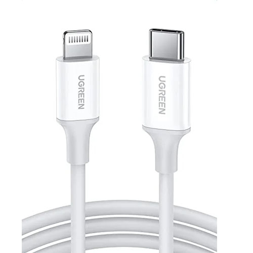 UGREEN USB-C to Lightning M/M Cable Rubber Shell 1m #10493 - product image