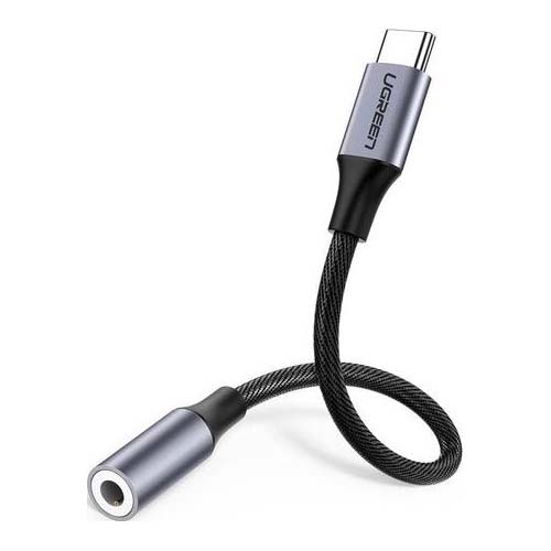 UGreen Type C to 3.5mm Female cable 10CM #30632 - product image