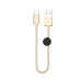 Hoco X35 USB to Type-C Short Charging Sync Data Cable 25cm thumbnail image 1