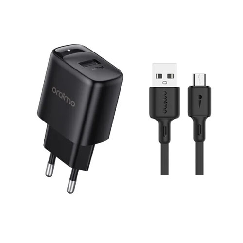 ORAIMO OCW-E66S+M53 FAST CHARGER 2A WITH MICRO USB - product image