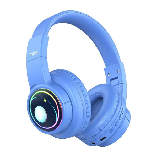 Tribit Starlet 02 Kids Bluetooth Headphones with RGB Lights - product image