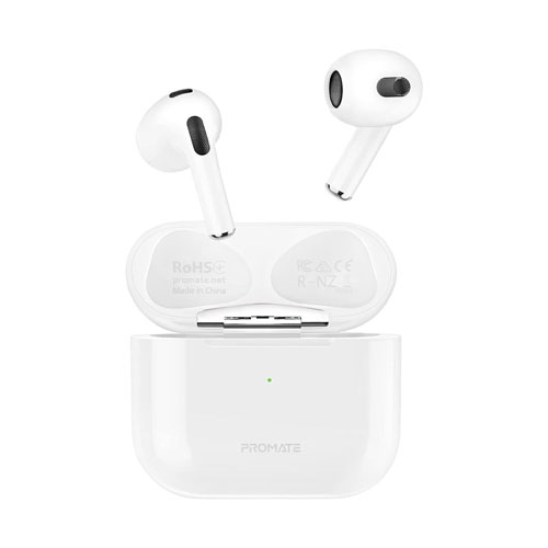 Promate FREEPODS-2 True Wireless Earbuds White - product image