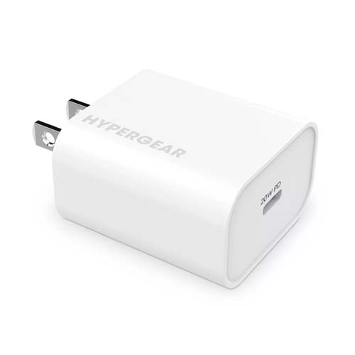 HyperGear 20W USB-C PD Fast Wall Charger - product image