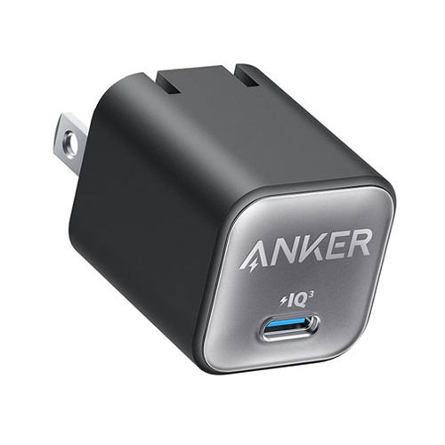 Anker Nano 3 30W Adapter with Type C to Lightning Cable - product image